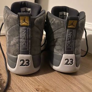 Jordan retro 12 grey suede